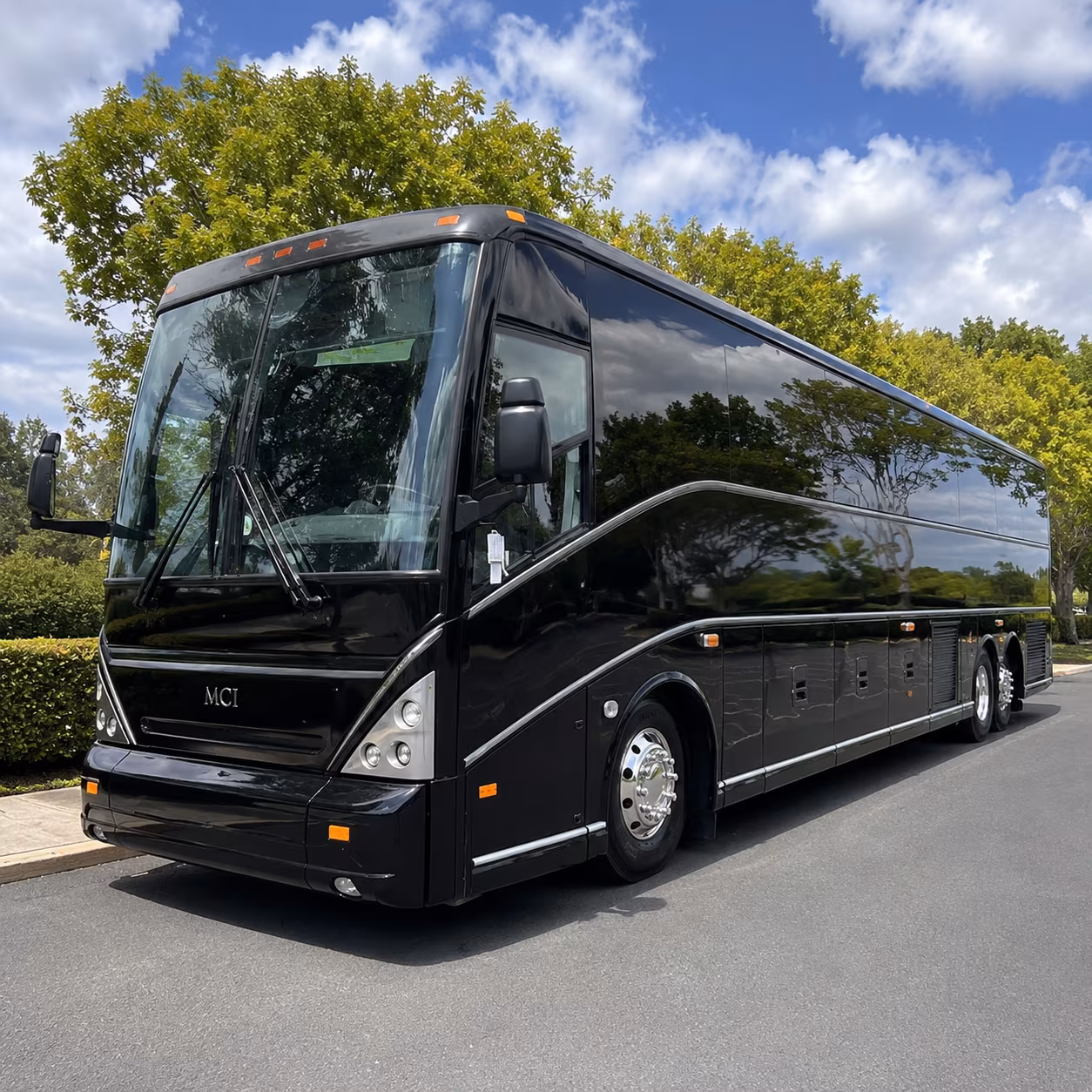 Jackson Airport Shuttle & Transportation party bus interior
