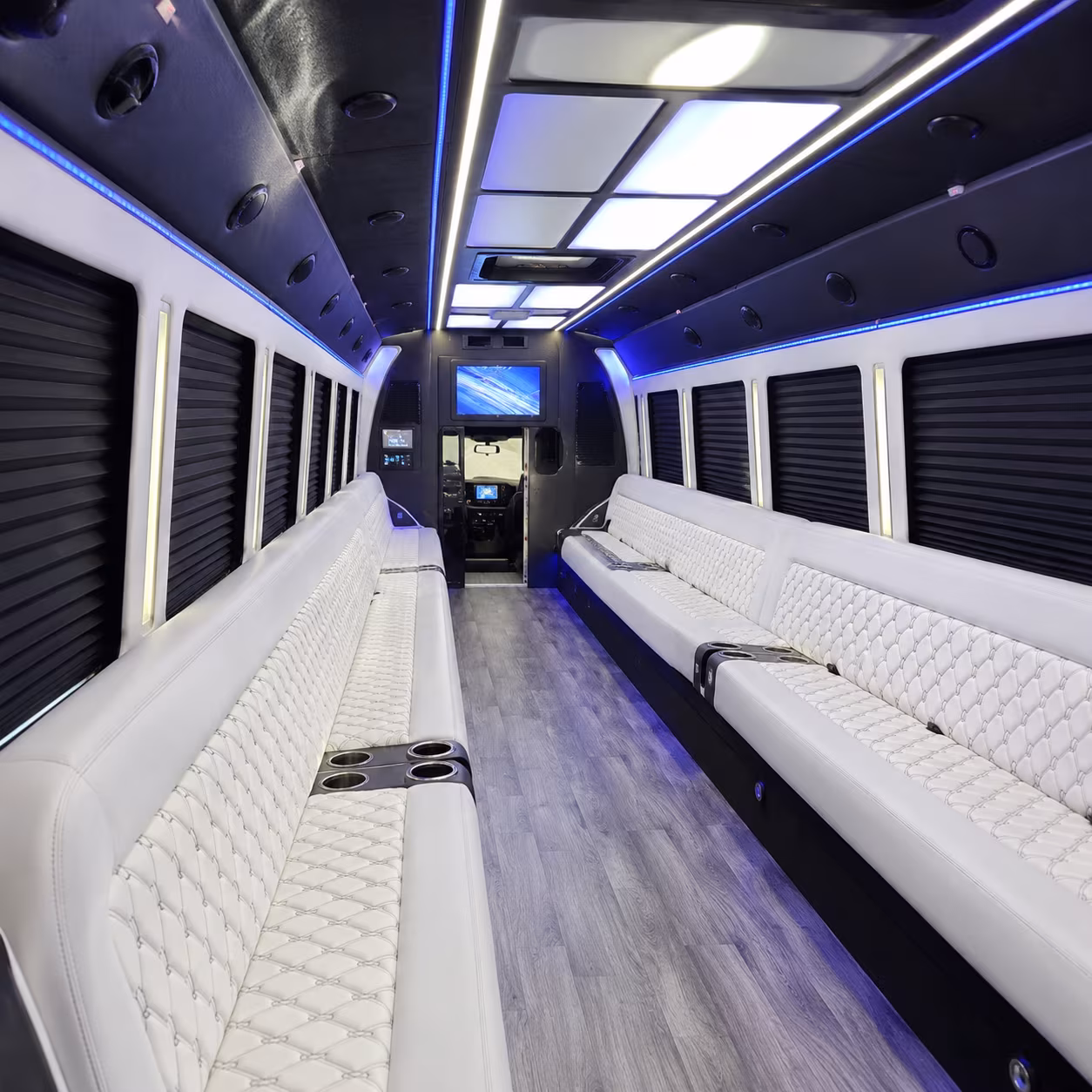 Jackson Bachelor & Bachelorette Transportation party bus exterior