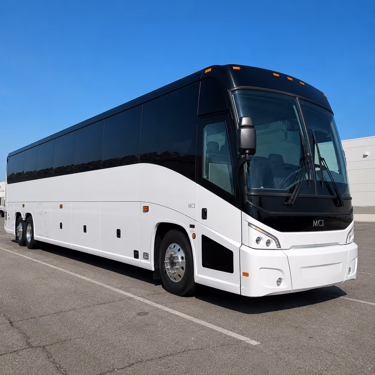 Jackson Corporate Transportation party bus exterior