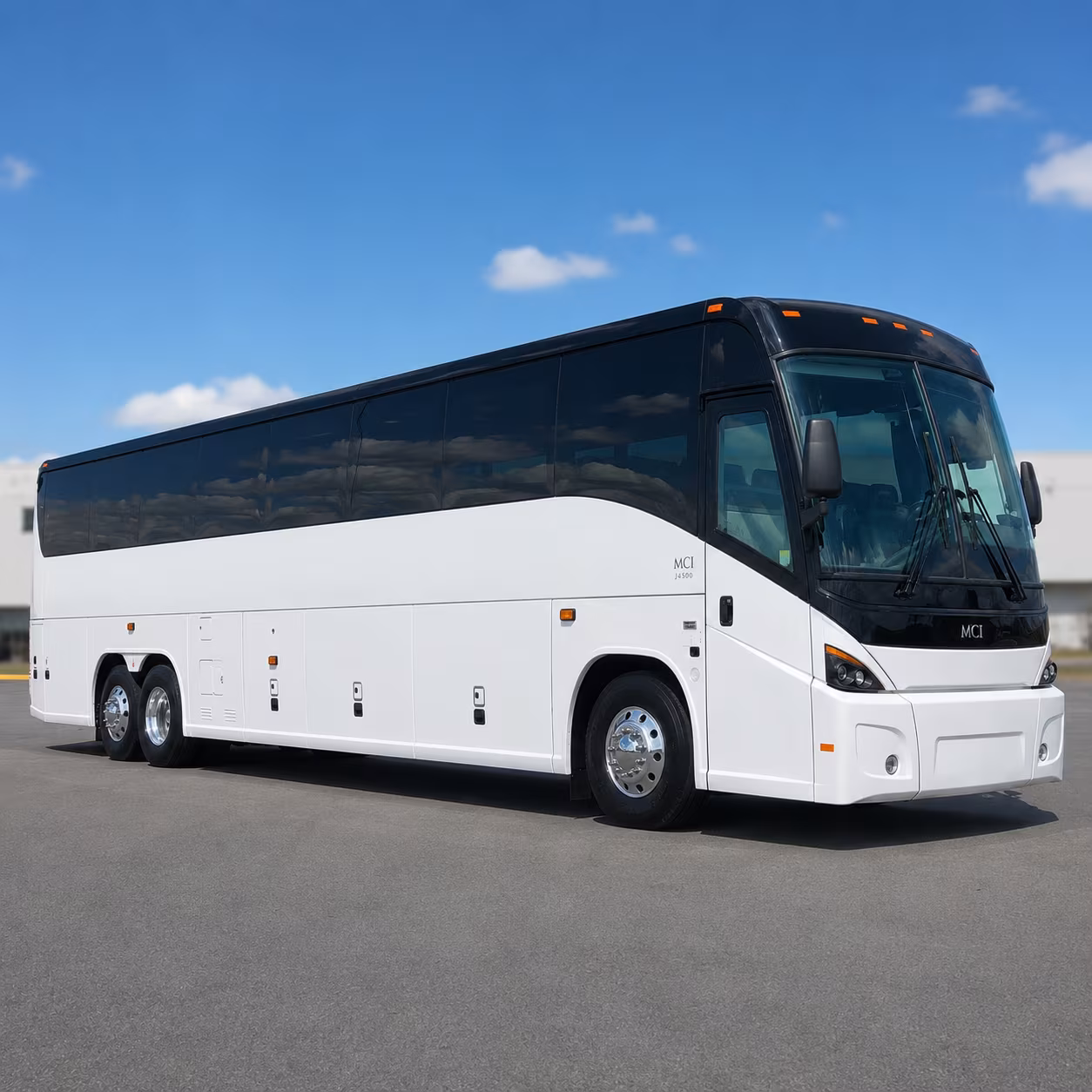 Jackson Corporate Transportation party bus exterior