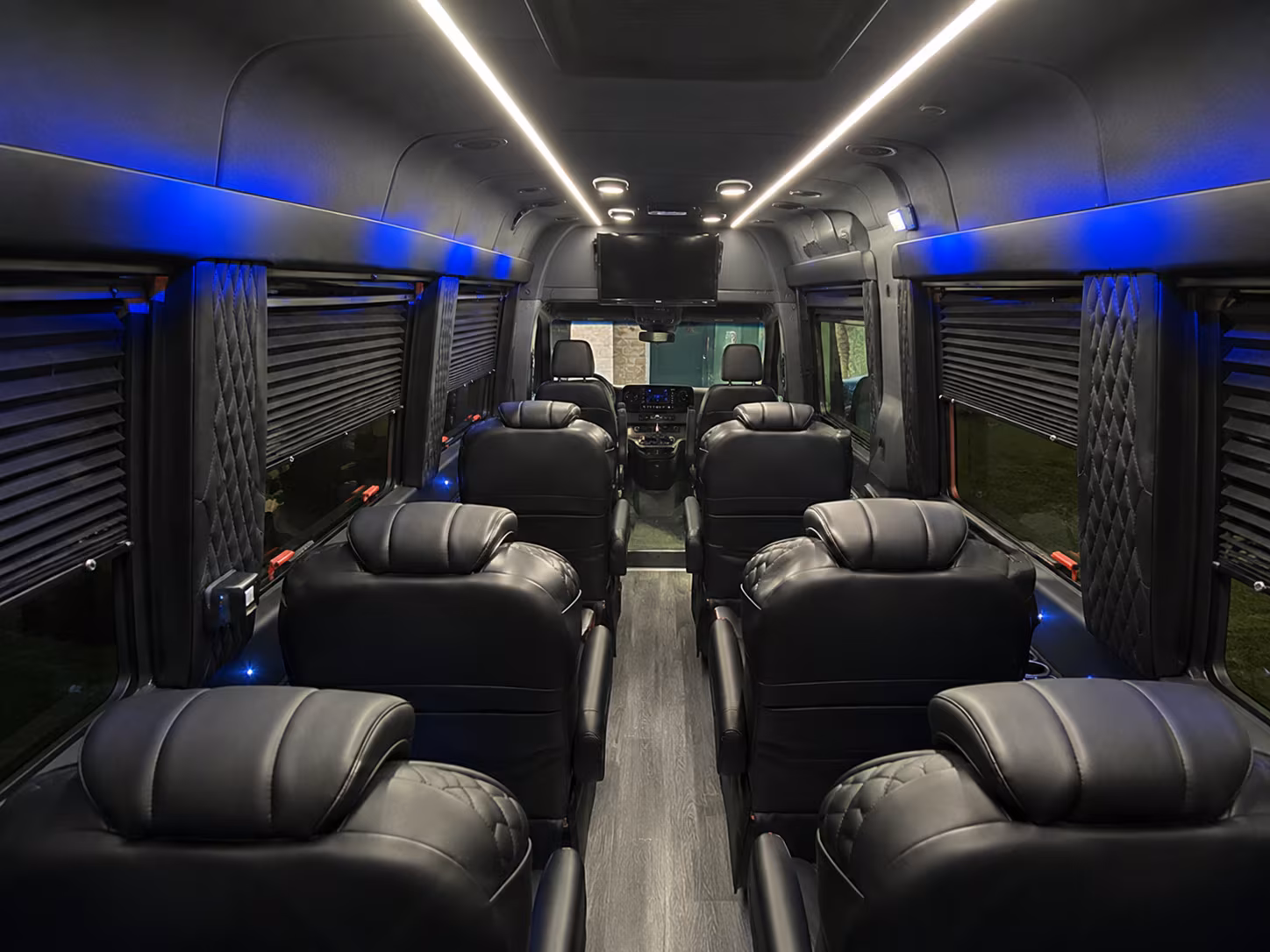 Jackson Corporate Transportation party bus exterior