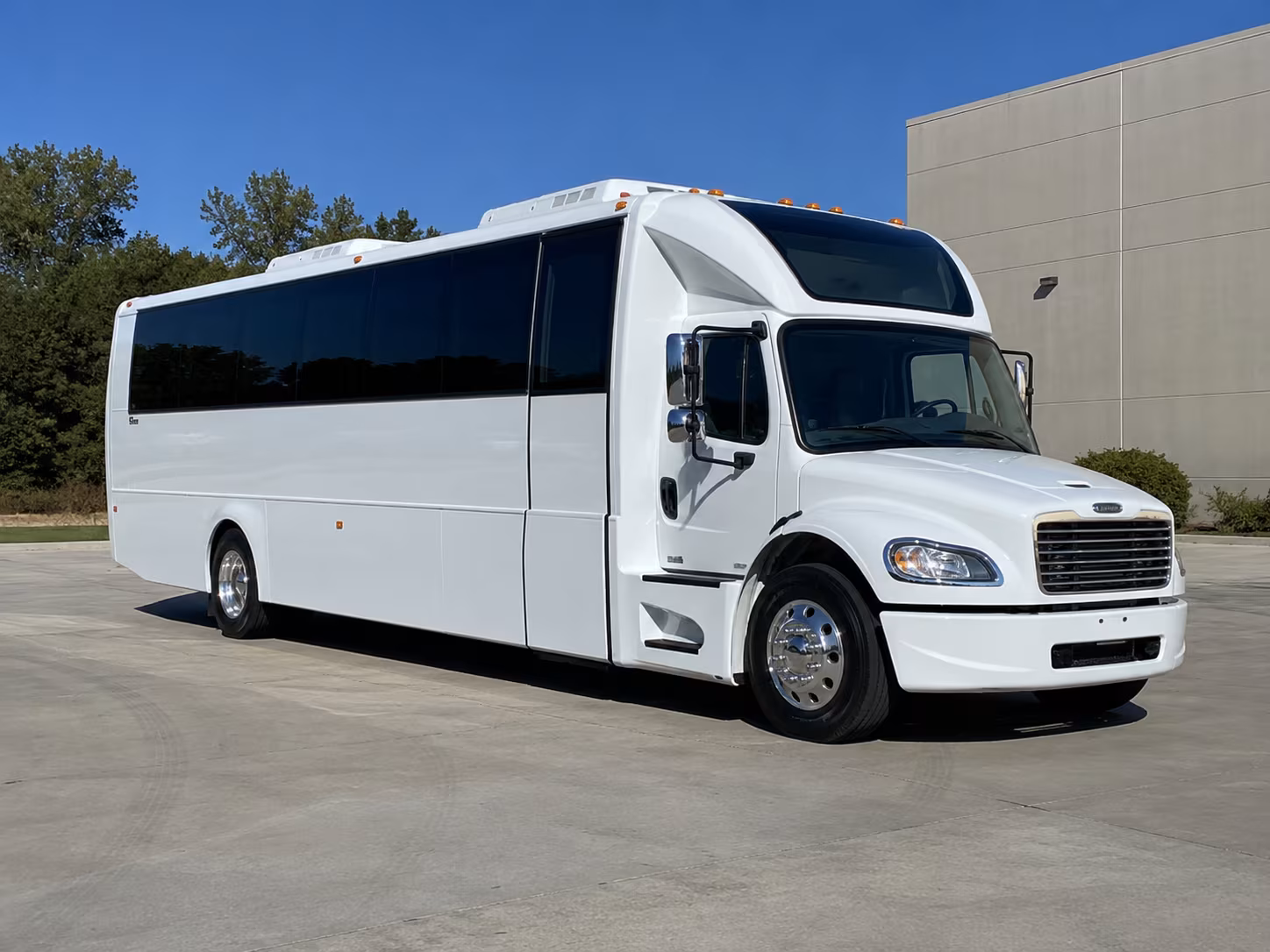 Jackson Private Event Transportation party bus exterior