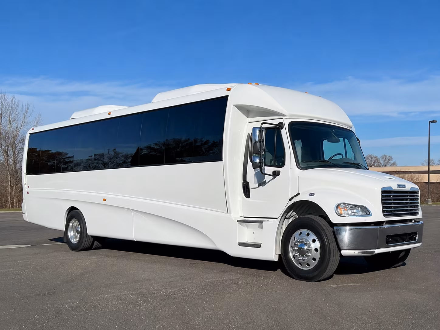 Jackson Private Event Transportation party bus exterior