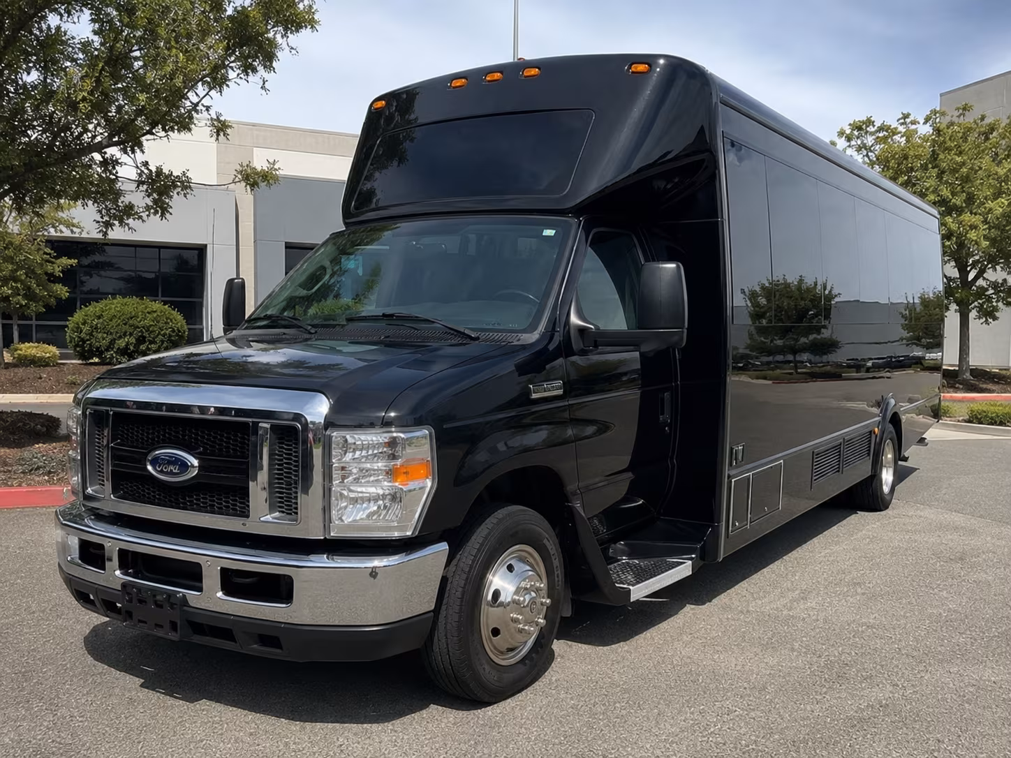 Jackson Private Event Transportation party bus exterior