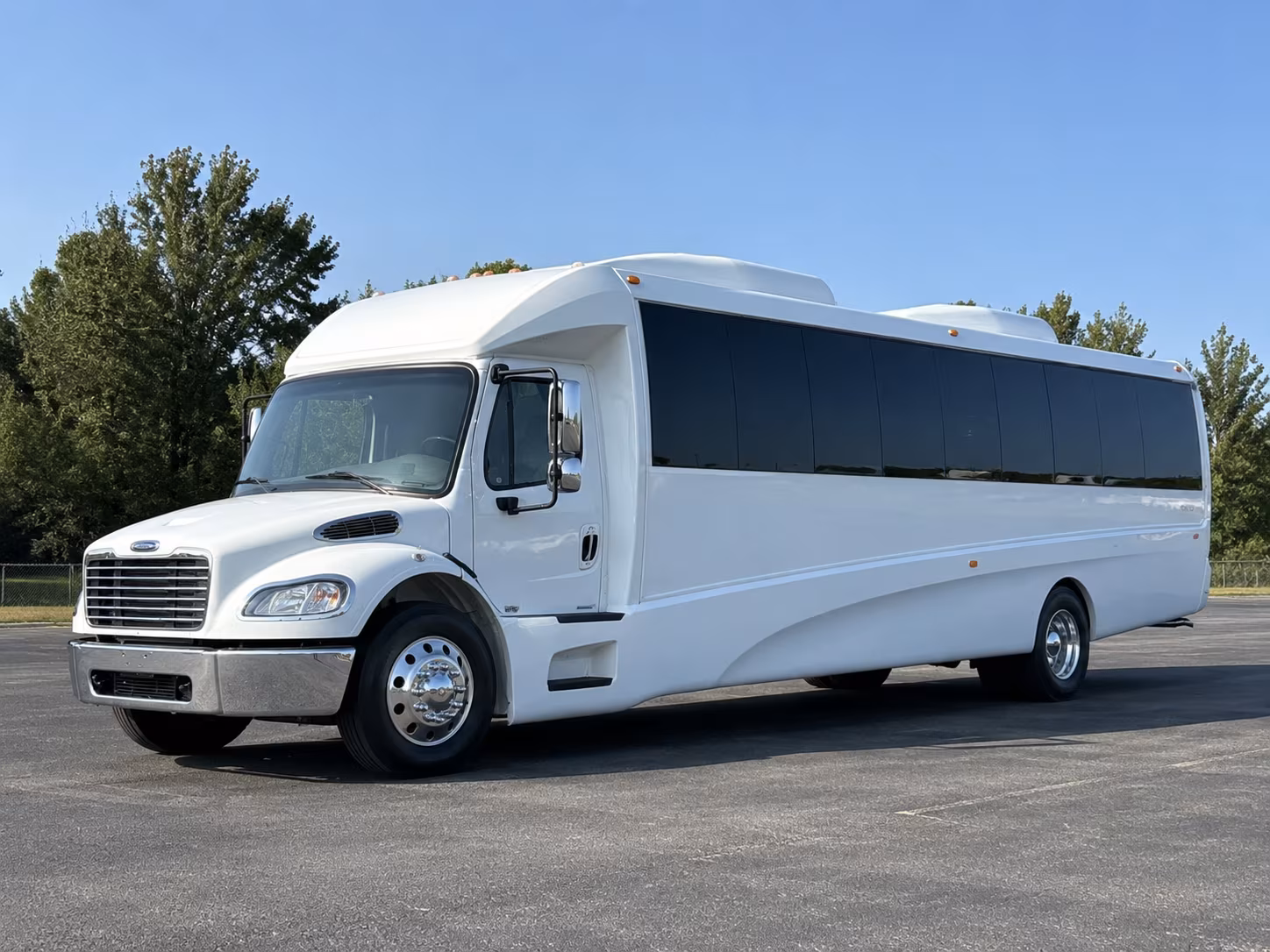 Jackson Sporting Event Transportation party bus exterior