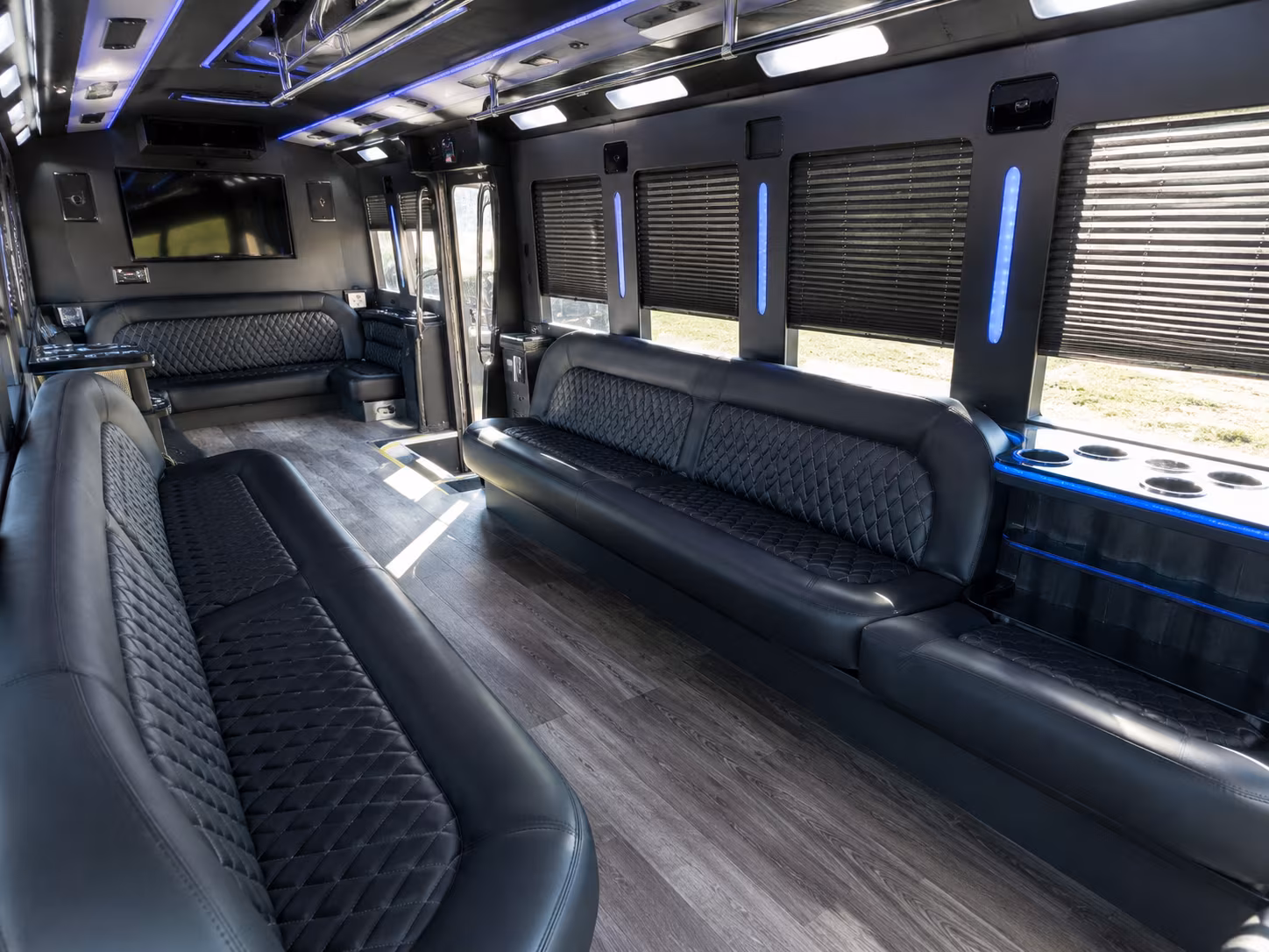 Jackson Sporting Event Transportation onboard seating