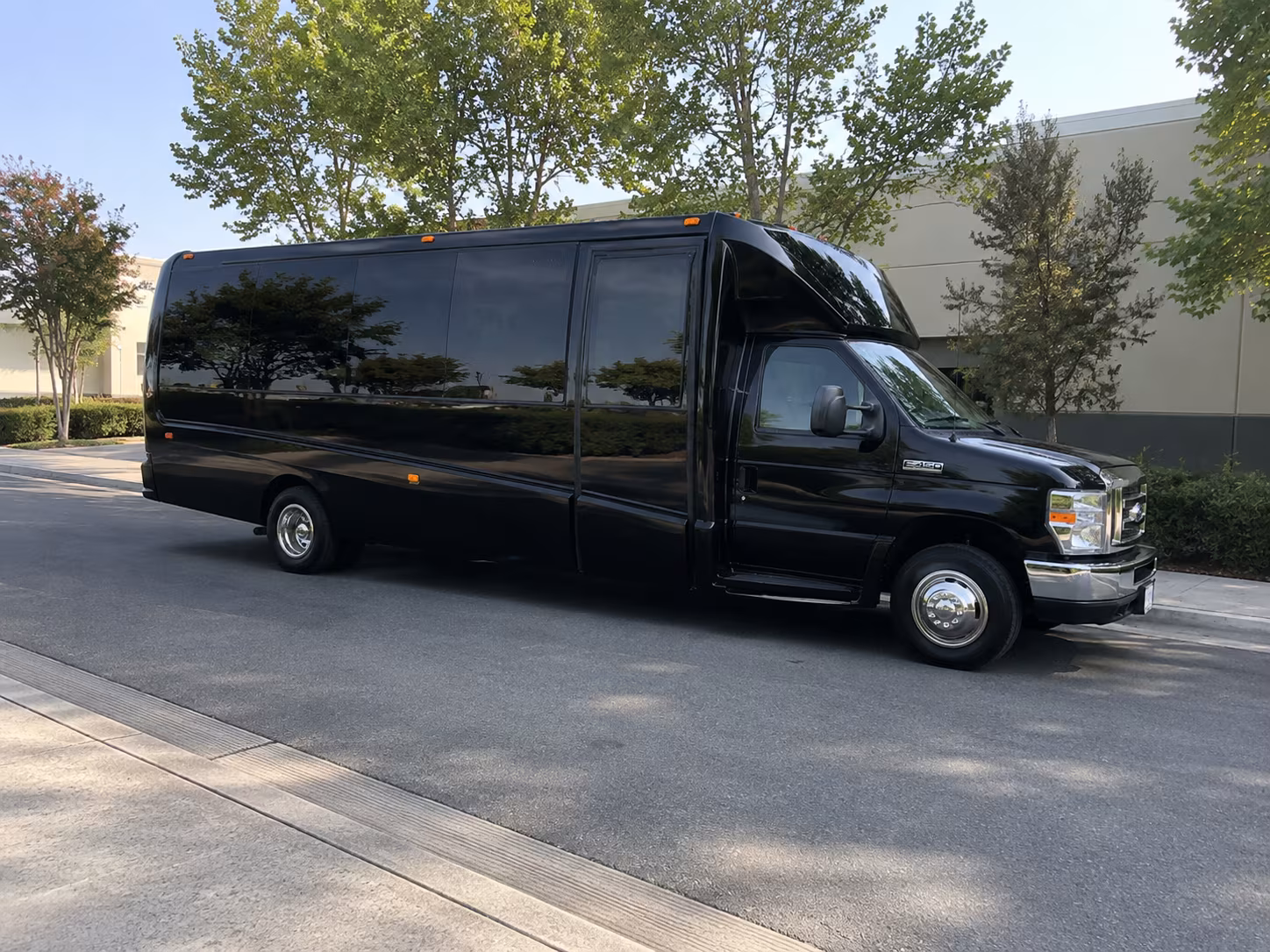 Jackson Wedding Transportation party bus exterior