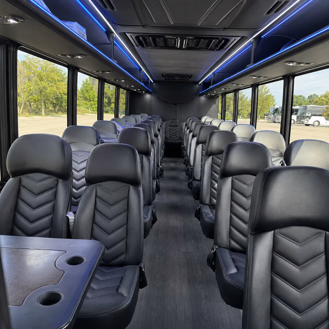 15-35 Passenger Minibus Inside
