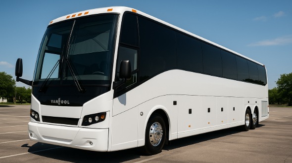 Exterior of Charter Bus Company Little Rock's 40 Passenger Party Bus in Little Rock