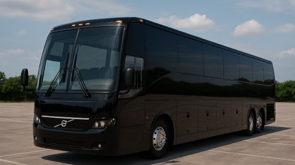 Exterior of Charter Bus Company New Orleans's 40 Passenger Party Bus in New Orleans