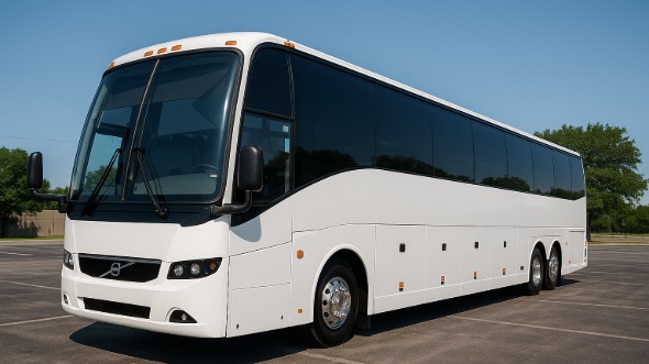 Exterior of Charter Bus Company Baton Rouge's 50 Passenger Party Bus in Baton Rouge