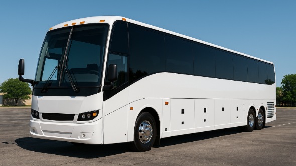Exterior of Charter Bus Company Gulfport's 50 Passenger Party Bus in Gulfport