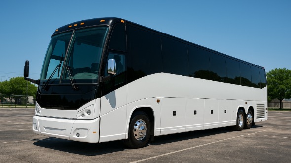 Exterior of Charter Bus Company Jackson's ADA Charter Bus in Jackson